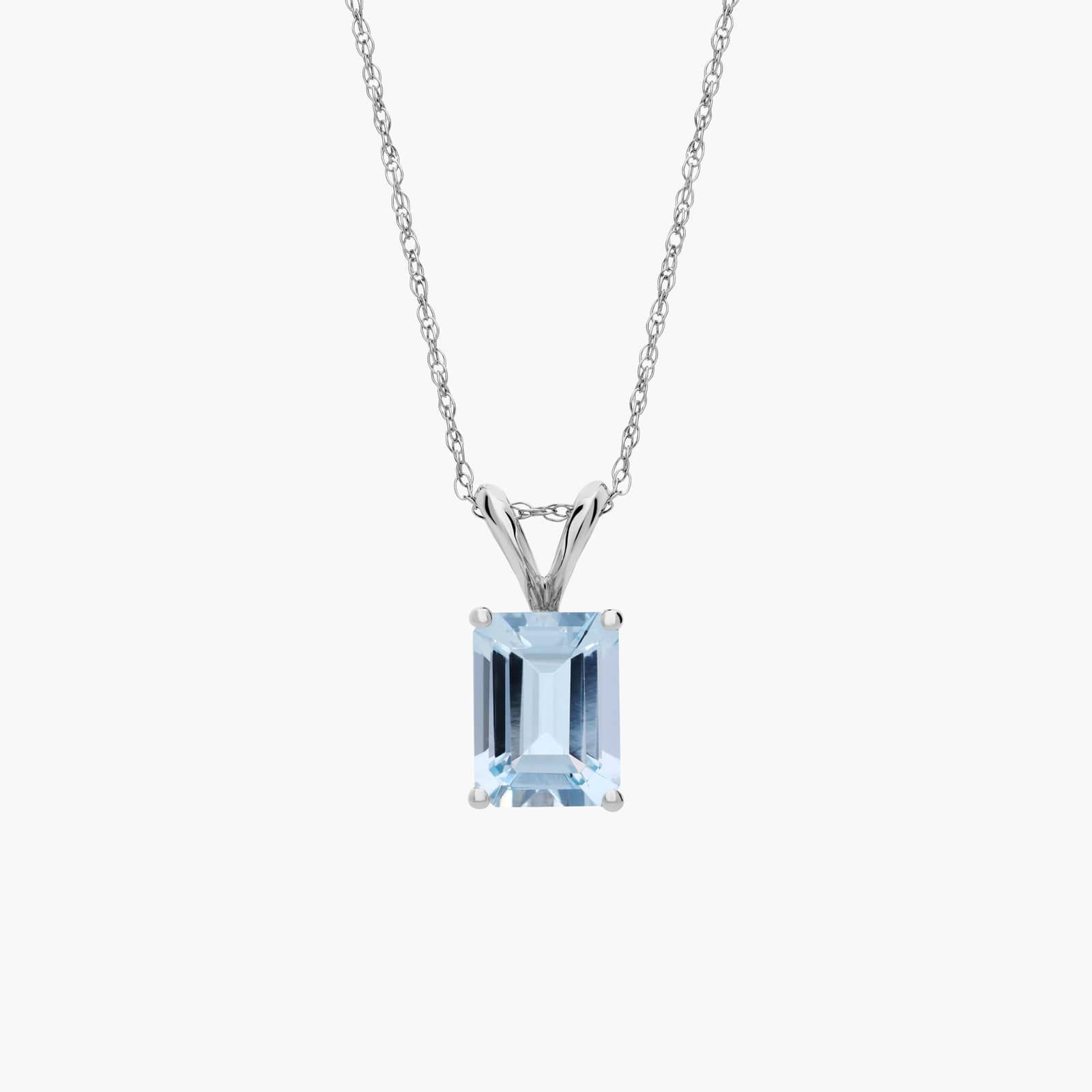 Shop this Natural Mined Aquamarine Necklace by Blue Nile. Emerald-cut pendant in 14K white gold, perfect for March birthdays. Affiliate link included 1 Shop this Natural Mined Aquamarine Necklace by Blue Nile. Emerald-cut pendant in 14K white gold, perfect for March birthdays. Affiliate link included.