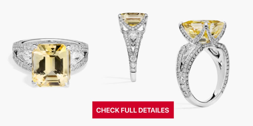 Yellow Sapphire Ring From Blue Nile
