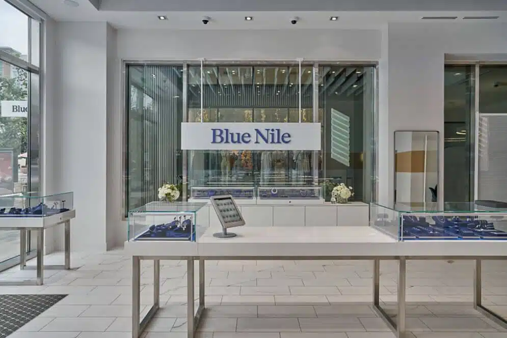 Blue Nile Century City showroom in Los Angeles
