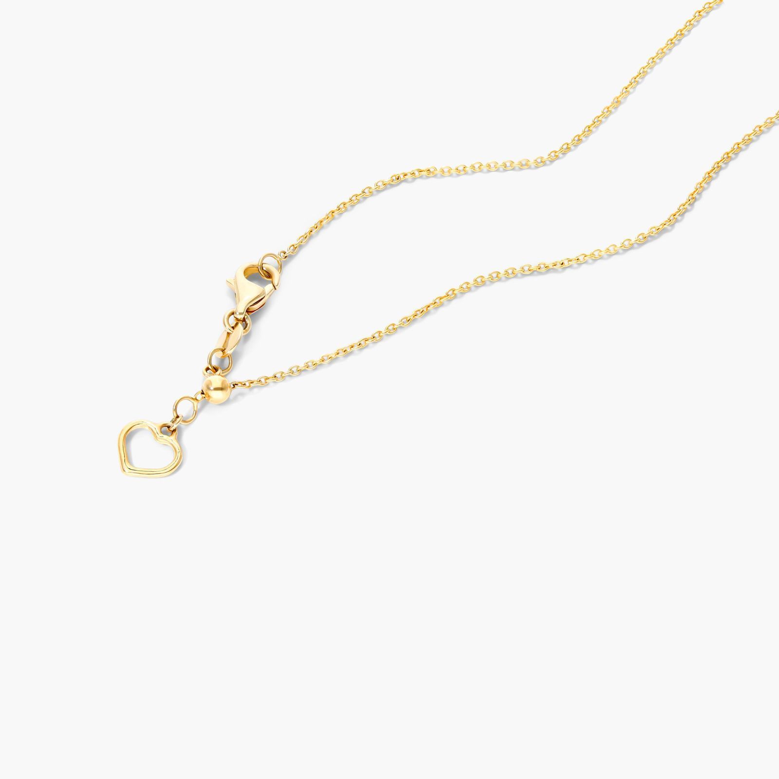pave-diamond-infinity-necklaces-valentines-day-jewelry-for-her-14k-yellow-gold 3 14K yellow gold infinity necklaces valentine's day jewelry for her featuring a diamond pavé infinity symbol on a 16-inch cable chain.
