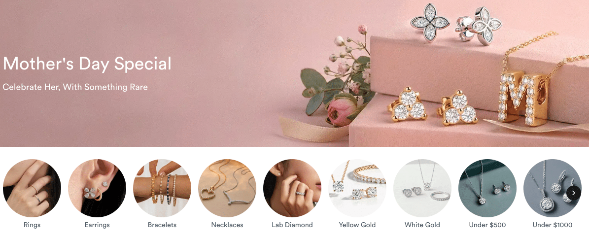 Mother's Day Special
jewelry by rare carat