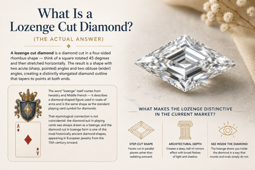 What Is a Lozenge Cut Diamond