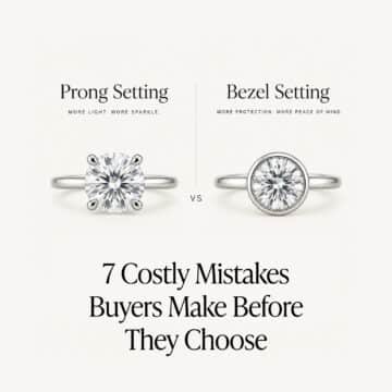Prong vs Bezel Setting: 7 Costly Mistakes Buyers Make Before They Choose