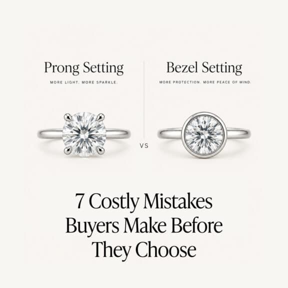 Prong vs Bezel Setting: 7 Costly Mistakes Buyers Make Before They Choose