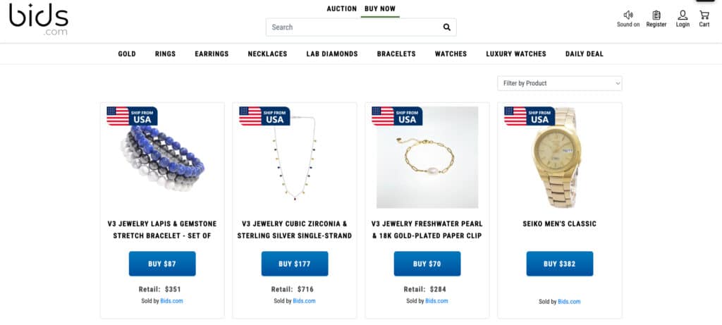 Daily Deal on bids.com